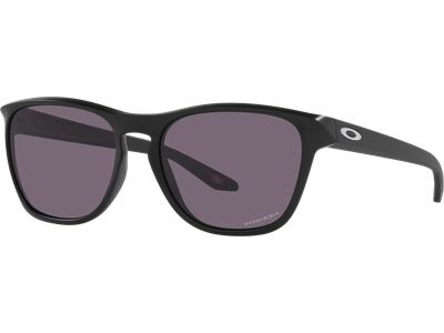 Sonnenbrille Oakley Manorburn Matte Black / Prizm Grey Seitenansicht - Ansicht 2