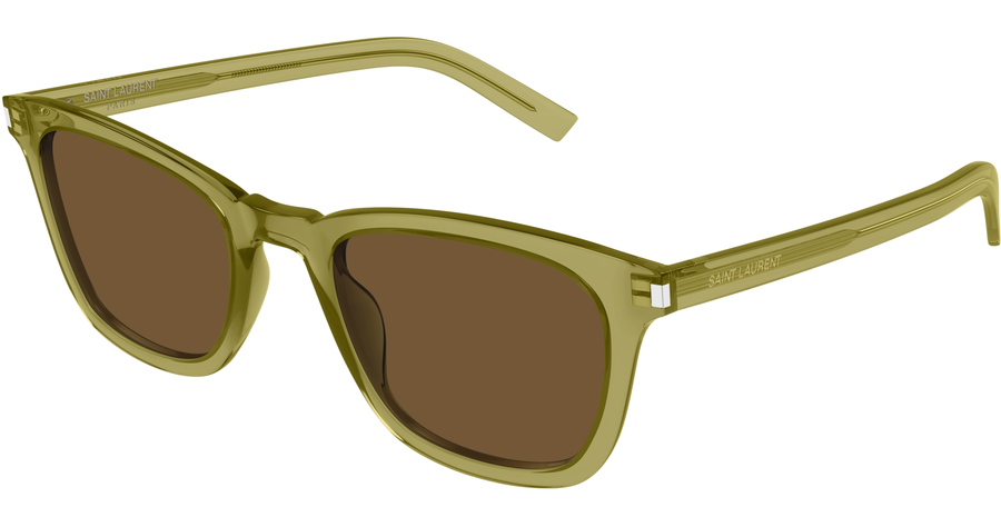 Saint Laurent Sonnenbrille Damen Saint Laurent SL 716 SLIM 50 Grün Ansicht 1