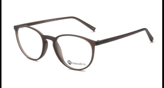 meineBrille 04-79010-02, Erdbraun Matt links - Ansicht 3