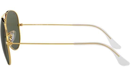 Ray-Ban RB3025 Aviator Classic Glänzend Gold / Grün L0205 58 - Ansicht 8
