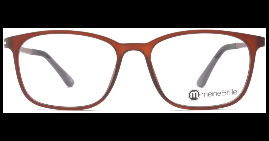 meineBrille 04-69120-02, Dunkel Braun Matt front