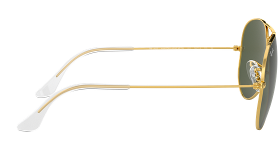 Ray-Ban RB3025 Aviator Classic Glänzend Gold / Grün 001 62 - Ansicht 14
