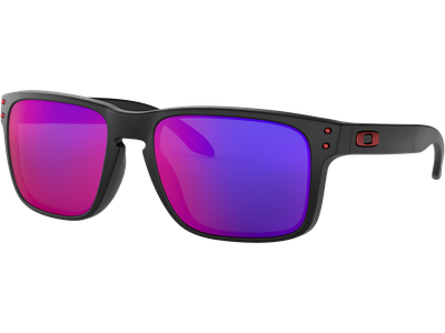 Oakley Sonnenbrille Herren Oakley Holbrook™ Matte Black / Positive Red Iridium OO9102 36 Ansicht 5