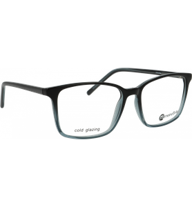 meineBrille 04-30020-01 Schwarz / Blau glänzend - Ansicht 5