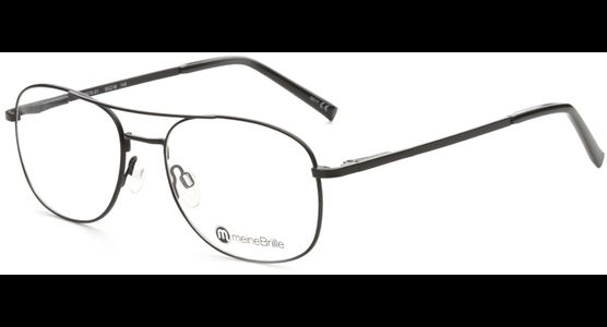 meineBrille 04-79070-01, Schwarz Matt - Ansicht 3