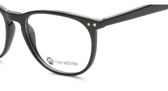 meineBrille 04-96040-01, Schwarz nah - Ansicht 4