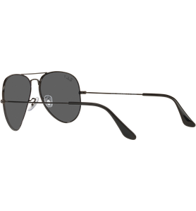 Ray-Ban Aviator Total Black RB3025 002/48 58 - Ansicht 5