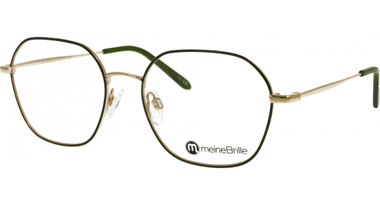 meineBrille 04-30000-02 Dunkelgrün/ Gold - Ansicht 2