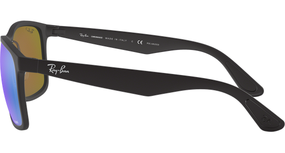 Sonnenbrille Ray-Ban RB4264 Matt Havanna / Purple Chromance Seitenansicht - Ansicht 4