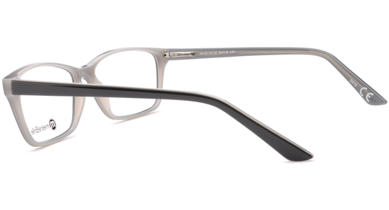 meineBrille 04-69190-02, Schwarz/Milky seite - Ansicht 3
