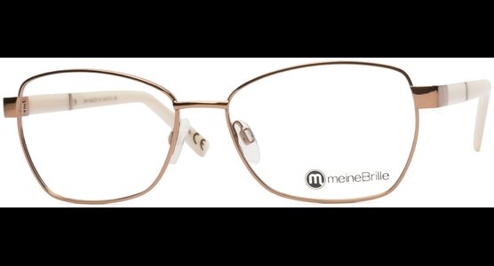 meineBrille 04-06020-01, Kupfergold/Alabaster Links - Ansicht 3