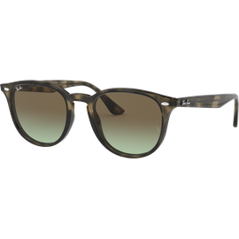 Sonnenbrille Ray-Ban RB4259 Glänzend Havanna Grau / Verlauf Braun Seitenansicht