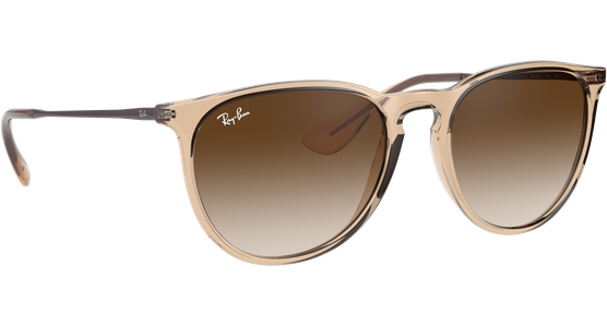 Ray-Ban RB4171 Erika Color Mix Glänzend Braun Transparent / Verlauf Braun 651413 54 - Ansicht 16
