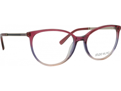 Studio Milano Brille Damen Studio Milano 01-20540-01 5416 himbeere/violett/rose/gold glzd. Ansicht 4