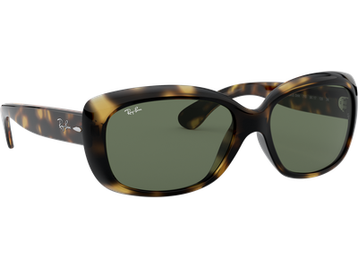 Sonnenbrille Ray-Ban RB4101 Jackie Ohh Glänzend Hellhavanna / Grün  Seitenansicht