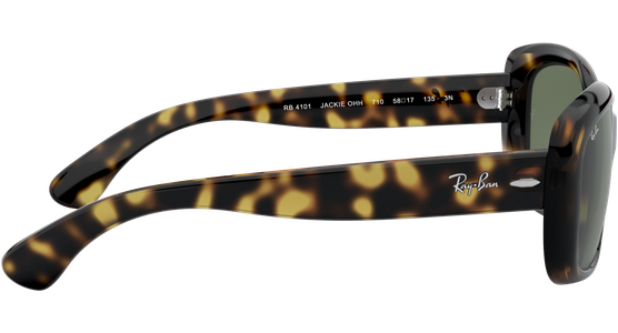 Ray-Ban RB4101 Jackie Ohh Glänzend Hellhavanna / Grün 710 58 - Ansicht 14