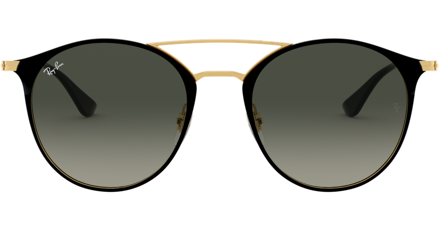 Sonnenbrille Ray-Ban RB3546 Glänzend Schwarz / Verlauf Grau