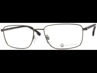 meineBrille 04-12050-02, Schwarz Schräg links