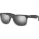 Ray-Ban RB4165 Justin Classic Matt Grau / Silber Verspiegelt 852/88 54
