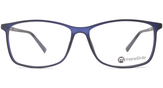 meineBrille 04-69020-01, Blau Matt front - Ansicht 2