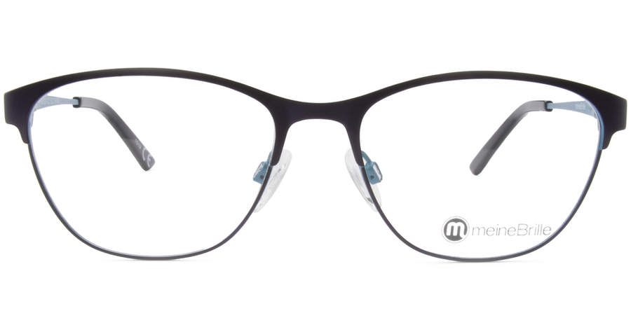meineBrille 04-96020-02, Dunkel Violett/Türkis Matt front