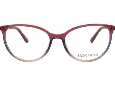 Studio Milano Brille Damen Studio Milano 01-20540-01 5416 himbeere/violett/rose/gold glzd. Ansicht 2