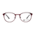 meineBrille 04-79000-01, Rot/Schwarz Matt front