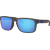 Sportbrille Oakley Holbrook Matte Black Tortoise / Prizm Sapphire Polarized Seitenansicht