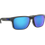 Sportbrille Oakley Holbrook Matte Black / Prizm Sapphire Polarized Seitenansicht