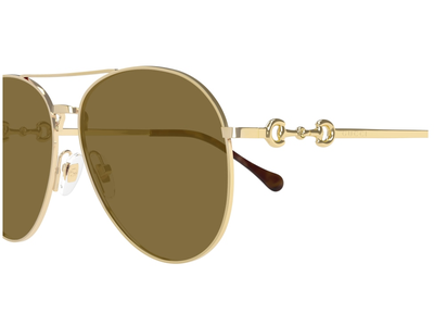 Gucci Sonnenbrille Damen Gucci GG1698S 60 Gold Ansicht 3