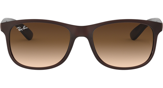 Sonnenbrille Ray-Ban RB4202 Andy Matt Braun / Verlauf Braun - Ansicht 2
