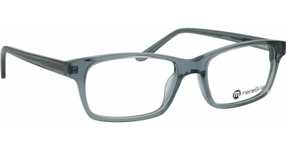 meineBrille 04-30080-03, Grau transparent glänzend - Ansicht 3