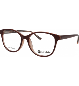 meineBrille 04-30090-01, Brombeer/Transparent - Ansicht 2