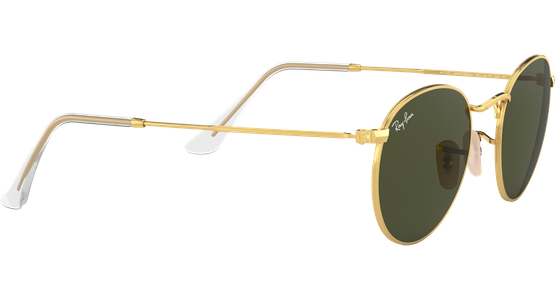 Ray-Ban RB3447 Round Metal Glänzend Gold / Grün 001 50 - Ansicht 15