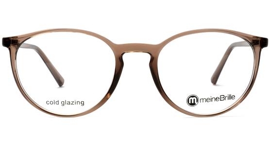meineBrille 04-79010-03, Hellbraun Front - Ansicht 2