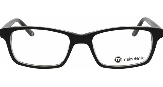 meineBrille 04-30080-02, Schwarz/Crystal - Ansicht 3