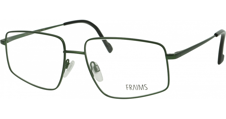 FRAIMS Brille Herren FRAIMS 03-41170-02 Leonardo, Dunkelgrün matt Ansicht 1