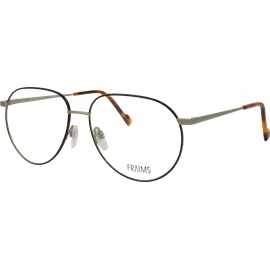 FRAIMS Brille Unisex FRAIMS 03-31150-02 Luca, Grau/Havanna