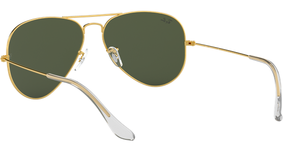 Ray-Ban RB3025 Aviator Classic Glänzend Gold / Grün 001 62 - Ansicht 10