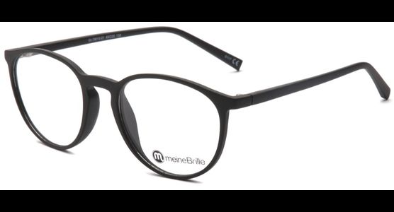meineBrille 04-79010-01, Schwarz Matt links - Ansicht 3