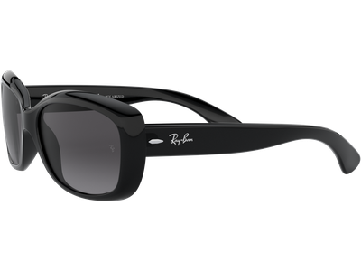 Ray-Ban RB4101 Jackie Ohh Glänzend Schwarz / Verlauf Grau 601/T3 58 - Ansicht 2