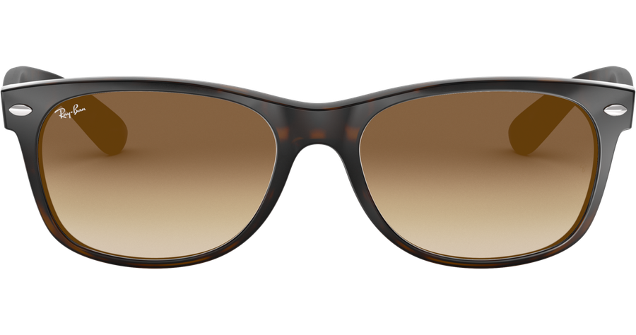 Sonnenbrille Ray-Ban RB2132 New Wayfarer Classic Glänzend Havanna / Braun