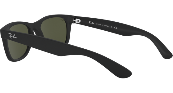 Ray-Ban RB2132 New Wayfarer Classic Matt Schwarz / Grün 622 55 - Ansicht 9