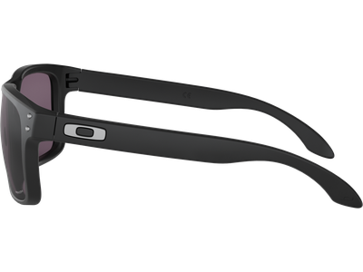 Sportbrille Oakley Holbrook Matte Black / Prizm Grey Seitenansicht