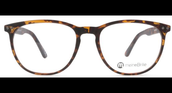 meineBrille 04-96040-02, Dunkel Havanna Matt front - Ansicht 2