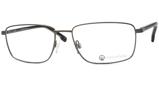 meineBrille 04-12050-02, Schwarz Schräg links - Ansicht 3