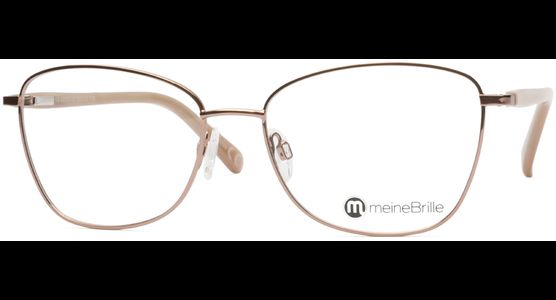 meineBrille 04-06030-03, Kupfergold/Perlgrau Links - Ansicht 3