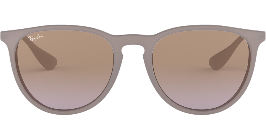 Sonnenbrille Ray-Ban RB4171 Erika Classic Matt Dark Sand / Verlauf Braun-Violett 