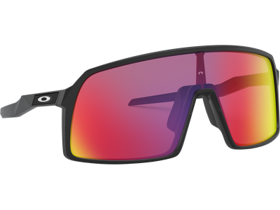 Rennradbrille Oakley Sutro Matte Black / Prizm Road Seitenansicht