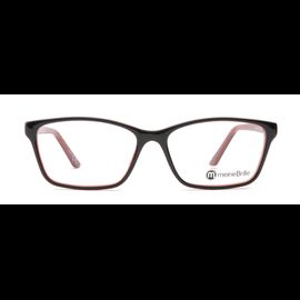 meineBrille 04-69190-01, Schwarz/Rot front